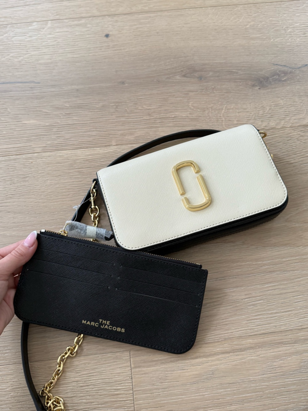 Marc Jacobs Colorblock Leather Chain Crossbody Bag - Picture 6 of 8